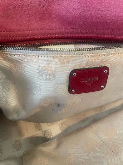 Loewe pink bag
