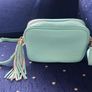 Leather handbag made in Italy Image 8