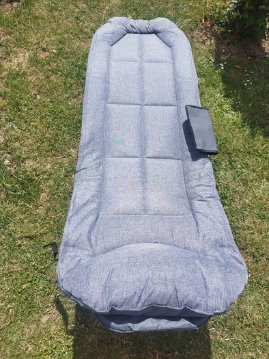Adult single camping bed with mattress included