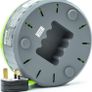 2 Socket Cable Reel | 5m Green Extension Lead | 13A with Thermal Cut Out | Heavy Duty Outdoor Extension Lead Image 2
