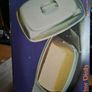Vintage BLH 18/8 Stainless Steel Butter Dish - Mid-Century Retro with Original Box & Superquinn Price Tag Image 2
