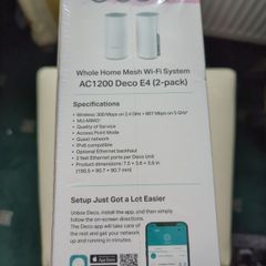 Whole home mesh wifi system ac1200 deco e4(2 pack)