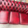 A fantastic blood red chesterfield 3+1+1 suite Image 4