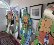 Ninja Turtles Life Size Cutouts for Kids Parties
