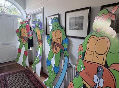 Ninja Turtles Life Size Cutouts for Kids Parties