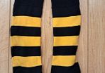 Black & Amber Sports Socks