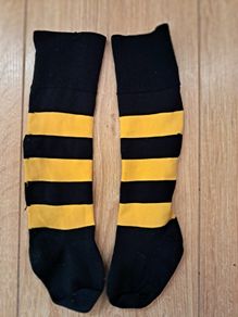 Black & Amber Sports Socks