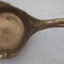 ashtray vintage brass frying pan Image 3