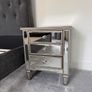 Grey king size bed frame Image 5