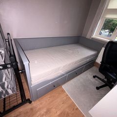 IKEA Pull Out Bed and 2 Mattresses