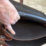 Saddleback lge leather messenger satchel Image 9
