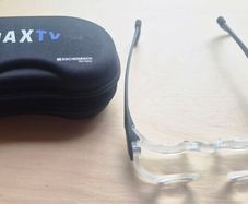 Eschenbach MaxTV Telescopic Glasses (Low Vision TV Magnifier Aid)