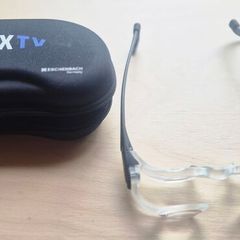 Eschenbach MaxTV Telescopic Glasses (Low Vision TV Magnifier Aid)