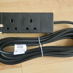 2-Way | 2 Socket Extension Lead/Cord 5m | BRAND NEW