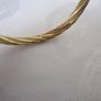 9ct gold cable bangles Image 2