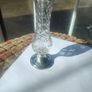 1979 Crystal glass vase and Sterling silver base Image 4
