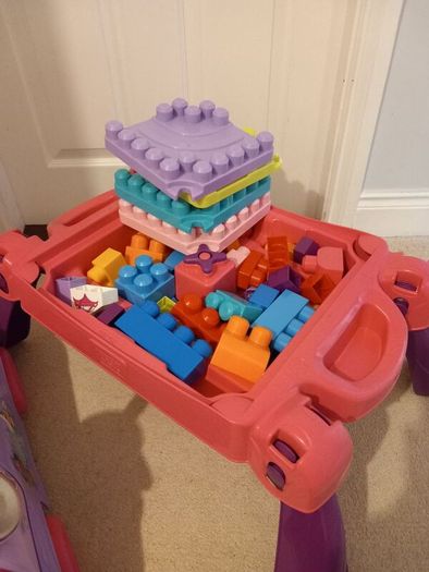 Toddler Walker, Ride On and Brick Table