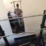 Full Home Gym Set Olympic Barbell, Bench, Stands, Power Tower, Plates Etc. Image 5