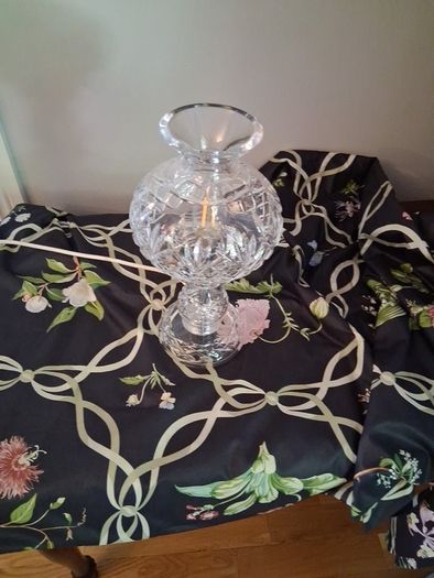 Waterford Crystal lamp.
