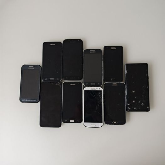 Job Lot 10x Samsung Galaxy Smartphones - Untested / For Parts & Repair