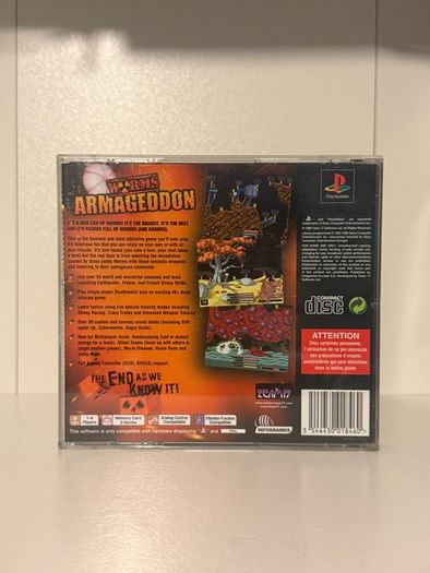 Worms Armageddon Ps1