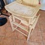 Wooden Baby High Chair Image 4