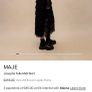 Maje tulle midi skirt size 12 - 14 Image 2