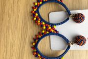 Beaded earrings boho