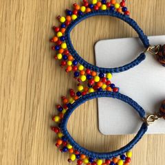 Beaded earrings boho