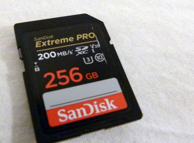 Memory Card  SanDisk Extreme Pro SDXC 256 GB