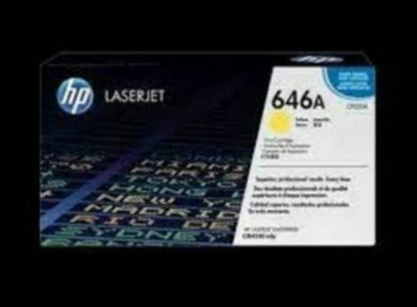 HP 646A Yellow LaserJet Toner Cartridge CF032A