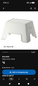 Ikea kids step bolmen