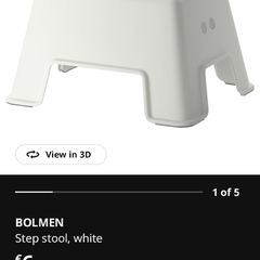 Ikea kids step bolmen