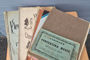 Vintage Sheet Piano Selection Books