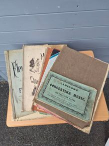 Vintage Sheet Piano Selection Books