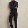 Reiss Navy Trousers Image 5