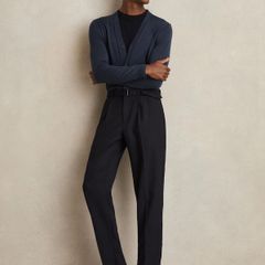 Reiss Navy Trousers