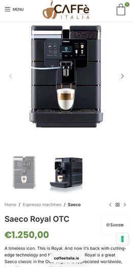 coffee machine