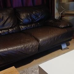 Leather Couch FREE !