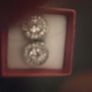 Silver/Diamonique Cufflinks Image 7