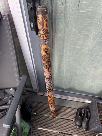Didgeridoo 118 cm with cover