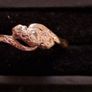 10 Ct Gold Antique Diamond Ring Image 2
