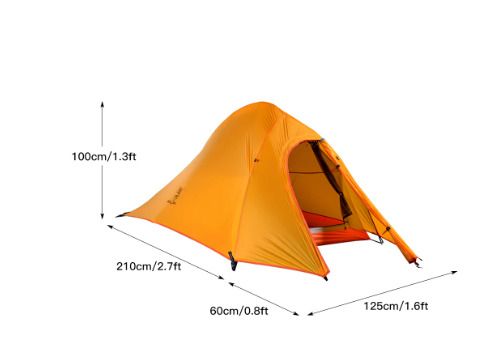 BRAND NEW Double Layer Waterproof Ultralight Tent for Outdoor Backpacking Camping Hiking Fishing tourism and camping Tent