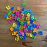 Chalkboard, whiteboard and magnetic letters Image 3