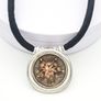 Vintage 925 Sterling Silver Large Brutalist Necklace Image 7