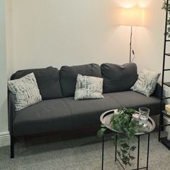 sofa + footstool