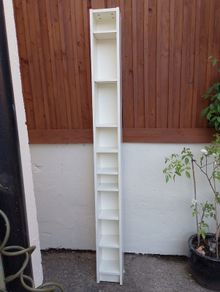 Tall white unit