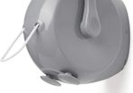 Outdoor Dual Retractable Clothes Washing Line with Wind Handle, 30 metres Drying Space, Metallic