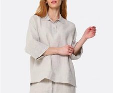 Annette Gortz Linen Blouse Size Large