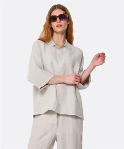 Annette Gortz Linen Blouse Size Large